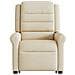 Poltrona Alzapersona Reclinabile Crema in Tessuto - Foto miniatura 5