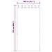 Tende in Voile con Passanti 2 pz Blu Reale 140x225 cm - Foto miniatura 8