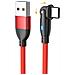 Cavo Di Ricarica Dati Usb A Type-c Rotante A 180° - Confezione Da 2, Ricarica Rapida, Treccia In Nylon Red 3 M - Foto miniatura 1