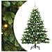 Albero di Natale artificiale con 150 LED Verde 150 cm PE e PVC - Foto miniatura 1