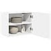 Armadio pensile con porta Riga 2 pcs Bianco 50 x 31 x 40 cm - Foto miniatura 3