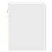 Armadio pensile con porta Riga 2 pcs Bianco 50 x 31 x 40 cm - Foto miniatura 8