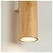 Lampada Da Parete Lino Sl. 1878 - Moderno Lampada Da Parete Legno Naturale /bianco 30x6x8 Cm - Foto miniatura 4