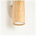 Lampada Da Parete Lino Sl. 1878 - Moderno Lampada Da Parete Legno Naturale /bianco 30x6x8 Cm - Foto miniatura 5
