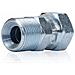 Connettore Girevole Per Prolunga Tubo Alta Pressione - Acciaio Inox, 400 Bar | Filettatura 1/4"" Su 3/8"" | Uso Industriale Verniciatura - Foto miniatura 3
