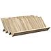 Scaffale per riviste Rovere Sonoma 90 x 53 x 28,5 cm - Foto miniatura 1