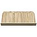 Scaffale per riviste Rovere Sonoma 90 x 53 x 28,5 cm - Foto miniatura 5