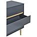 Cassettiera Bisley A 3 Cassetti In Legno Grigio Scuro 80×40×80 Cm - Foto miniatura 4