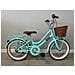 Bici Da Bambina Stile Vintage Misura 16 Bicicletta Bimba Senza Cambio 1v Completa Di Accessori Con Cestino E Luci A Led - Tiffany - Foto miniatura 1