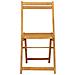 Sedie da giardino pieghevoli 6 pcs Naturale 40 x 53 x 80 cm - Foto miniatura 5