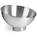 65640 Secchiello per champagne inclinato Moon INOX, acciaio inox 18/10, 36 cm - Foto miniatura 1