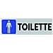 Cartelli segnaletici adesivi - toilette uomini - 15909670ADB0150X0050 - Foto miniatura 3