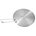 Piastra Induzione Rotonda Acciaio Inossidabile Diametro 21 cm - Foto miniatura 1