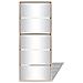 Scarpiera a 5 Strati con Specchio Rovere 63x17x169,5 cm - Foto miniatura 2