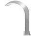 Fontana Per Piscina In Acciaio Inossidabile 45x30x65 Cm Argento - Foto miniatura 3