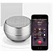 Speaker argento Bluetooth led senza fili rotondo - Foto miniatura 1