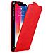 Cadorabo Custodia Compatibile Con Apple Iphone X / Xs In Rosso Mela - Coperchio Protettivo In Design Flip Con Chiusura Magnetica - Foto miniatura 5