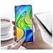 Cover Xiaomi Redmi Note 9 Silicone + Vetro Temperato Trasparente - Foto miniatura 4