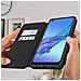 Custodia Oppo A53 / A53s Portacarte Funzione Supporto Similpelle Liscia Nero - Foto miniatura 5