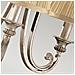 Lampadario Multi Braccio 3 Luci Finitura Argento Sabbia, E14 - Foto miniatura 3