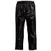 Pantaloni Antipioggia Foderato Anti Vento Impermeabili Antiacqua Moto Nero Xxl - Foto miniatura 4