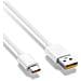Cavo Dati E Ricarica Type C Originale Supervooc Ricarica Rapida 100cm D301 White Bulk Per Reno4 - Foto miniatura 2