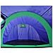 Tenda da Campeggio Impermeabile per 4 Persone Blu e Verde  - Foto miniatura 4