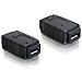 Adapter USB micro-A+B female to USB micro-A+B female USB micro-A+B USB micro-A+B Nero cavo di interfaccia e adattatore - Foto miniatura 1
