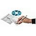 CD / DVD Double Protective Sleeves, Pack of 50 Pcs. , White 2dischi Bianco - Foto miniatura 1