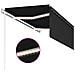 Tenda Automatica Parasole Led Sensore Vento 3,5x2,5cm Antracite - Foto miniatura 5