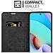Custodia Compatibile Con Xiaomi Redmi 10 / Redmi Note 11 4g In Rosso Mela - Coperchio Protettiva Con Chiusura Magnetica, Funzione Stand E Tasca Per Le Carte - Foto miniatura 4