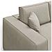 Morfeo Divano Con 3 Sedute Estraibili In Tessuto T02 Panna - Foto miniatura 3