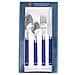 Set Posate Happie, 24 Pezzi Blu - Foto miniatura 2
