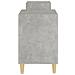 Mobile Per Tv Grigio Cemento 160x35x55 Cm Legno Multistrato - Foto miniatura 8