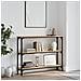 Tavolino Consolle Rovere Sonoma 100x22,5x75cm Legno Multistrato - Foto miniatura 1