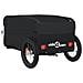 Rimorchio Da Bici Da Carico Nero 30 Kg In Ferro - Foto miniatura 4