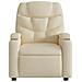 Poltrona Reclinabile In Tessuto Crema - Foto miniatura 3