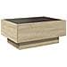 Tavolino Salotto Con Led Rovere Sonoma 70x50x30 Cm Multistrato - Foto miniatura 4
