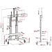 VFM-F27 Supporto TV a parete 2,54 m (100") Nero - Foto miniatura 3