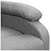 Poltrona Alzapersona Grigio Chiaro Tessuto - Foto miniatura 6