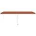 Tenda Da Sole Retrattile Manuale Led 600x300 Cm Arancio Marrone - Foto miniatura 4