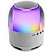 Marsgaming Ms-flow, Altoparlante Bluetooth 5.3 15w, Orbilight Rgb 360°, Driver Deepbass Da 57mm, Microsd, Bianco - Foto miniatura 1