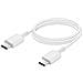 Cavo Dati Usb-c Type C Originale Ep-dw767jwe 1,8m White Bulk Per Galaxy Usb-c Connector - Foto miniatura 3