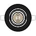 Faretti da incasso 12 pcs Rotondi GU10 Neri Ø90 mm Acciaio - Foto miniatura 6