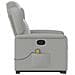 Poltrona Alzapersona Massaggi Reclinabile Grigio Nuvola Tessuto - Foto miniatura 6