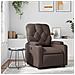 Poltrona Reclinabile Marrone in Similpelle - Foto miniatura 2