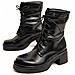 Stivaletto Con Tacco Rammba Nero Nero Materiale Sintetico E Tessile - Foto miniatura 1