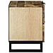 Mobile da letto 40x33.5x46 cm in legno massello di mango e legno ingegnerizzato - Foto miniatura 4