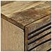 Mobile da letto 40x33.5x46 cm in legno massello di mango e legno ingegnerizzato - Foto miniatura 6