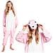 Pigiama Da Donna Tuta Kigurumi Onesie Costume Dinosauro Rosa 155-165 M - Foto miniatura 1